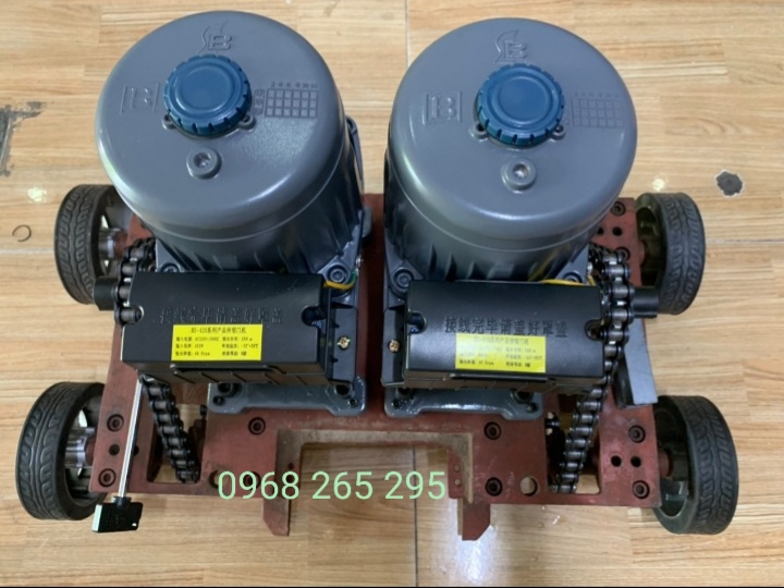 Motor cổng xếp 