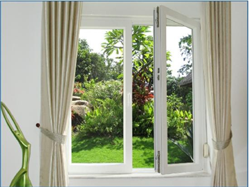 Cửa sổ 2 cánh mở quay ngoài